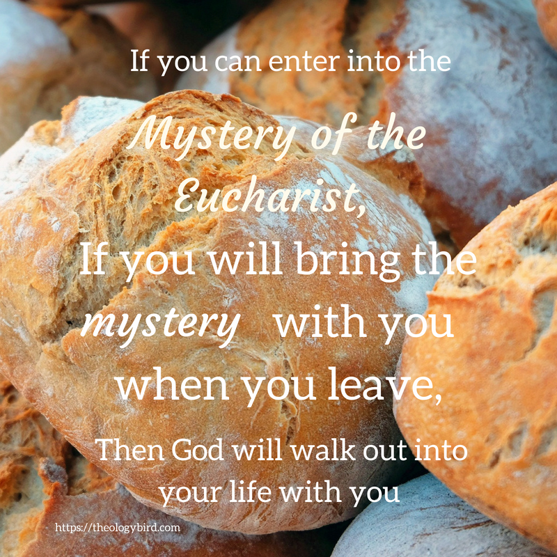 leave with the mystery